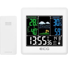 Orų stotelė ECG MS 30 kaina ir informacija | Meteorologinės stotelės, termometrai | pigu.lt