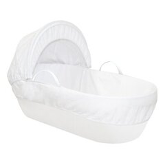 Корзина Shnuggle Moses basket, белая цена и информация | Манежи для детей | pigu.lt