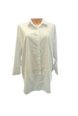 Длинная рубашка/diamore/1910/Белая цена и информация | Женские блузки, рубашки | pigu.lt