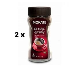 Кофе растворимый MOKATE Everyday Classic, 90 г x 2 шт. упаковка цена и информация | Кофе, какао | pigu.lt