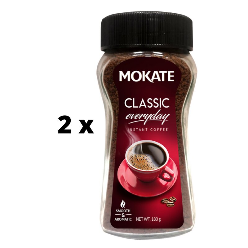 Tirpi kava Mokate Everyday Classic, 180g x 2 vnt. kaina ir informacija | Kava, kakava | pigu.lt