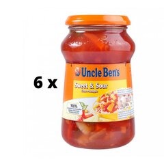 Padažas Ben's Original su ananasais, 400 g x 6 vnt. kaina ir informacija | Padažai | pigu.lt