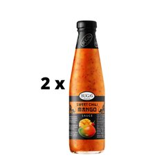 Острый кисло-сладкий соус из манго BUGA's, 375 г x 2 шт. упаковка цена и информация | Соусы | pigu.lt