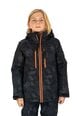 Детская горнолыжная куртка Five Seasons NENDAZ, черный/камуфляжный цвет