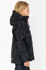 Детская горнолыжная куртка Five Seasons NENDAZ, черный/камуфляжный цвет цена и информация | Зимняя одежда для детей | pigu.lt