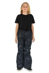 Five Seasons Лыжные детские штаны BILLIE JR, черные с узором цена и информация | Зимняя одежда для детей | pigu.lt