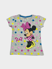 Детский Футболка с коротким рукавом Minnie Mouse Фиолетовый цена и информация | Рубашки для девочек | pigu.lt