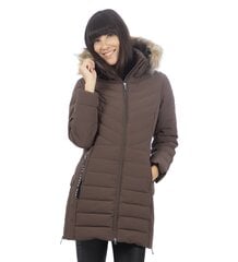 Luhta куртка женская HAUKKALA, коричневая цена и информация | Женские куртки | pigu.lt