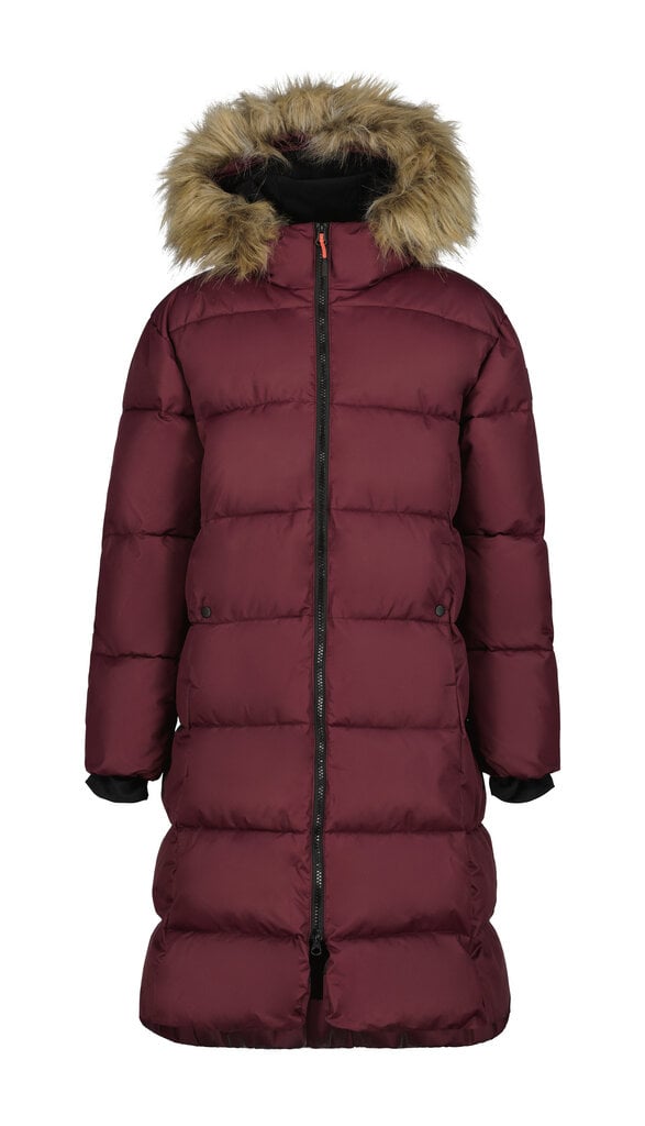 Icepeak žieminis paltas vaikams KEYSTONE JR, bordinis kaina ir informacija | Žiemos drabužiai vaikams | pigu.lt