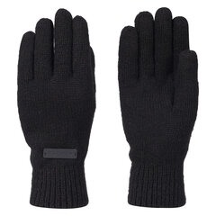 Перчатки для женщин Icepeak Hansell, черные цена и информация | Мужские шарфы, шапки, перчатки | pigu.lt