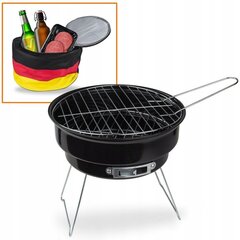 Turistinė kepsninė su termokrepšiu BBQ Germany, 26 cm kaina ir informacija | Kepsninės, griliai | pigu.lt