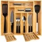 Bambuko stalčiaus įrankių įdėklas Ruhhy kaina ir informacija | Virtuvės įrankiai | pigu.lt