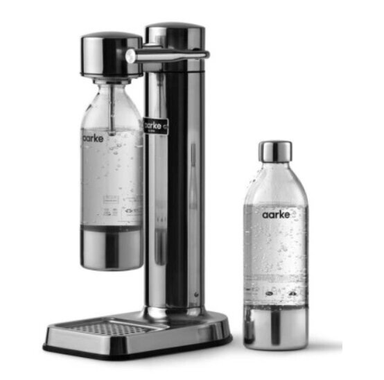 Aarke AAC3-STEEL kaina ir informacija | Gazuoto vandens aparatai ir priedai | pigu.lt