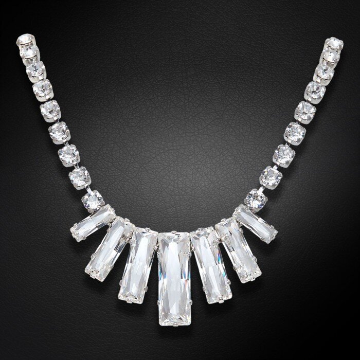 Kaklo papuošalas moterims Diamond Sky Marie Antoinette II su Swarovski kristalais DS00N094 kaina ir informacija | Kaklo papuošalai | pigu.lt