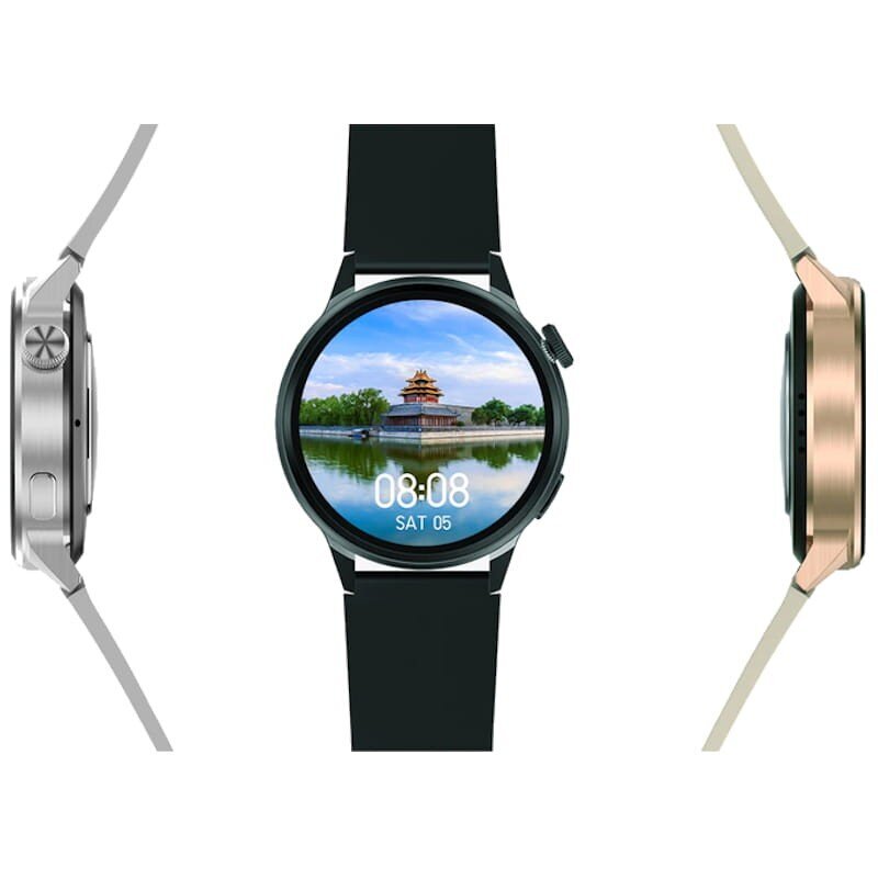 DT4 Steel Black цена и информация | Išmanieji laikrodžiai (smartwatch) | pigu.lt