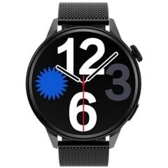 DT4 Steel Black kaina ir informacija | Išmanieji laikrodžiai (smartwatch) | pigu.lt