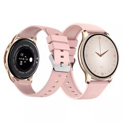 Išmanusis laikrodis KM09, rožinis kaina ir informacija | Išmanieji laikrodžiai (smartwatch) | pigu.lt