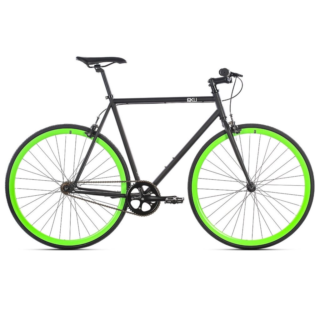 Dviratis 6KU Fixie & Single Speed Bike kaina ir informacija | Dviračiai | pigu.lt