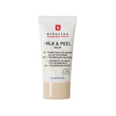 Prausiklis su sezamų aliejumi Erborian Milk & Peel Balm Cleansing Oil-in-Balm, 30 ml kaina ir informacija | Veido prausikliai, valikliai | pigu.lt