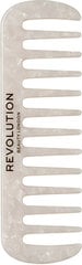 Revolution Haircare Natural Curl Wide Tooth Comb White ( kudrnaté a silné vlasy ) - Hřeben цена и информация | Расчески, щетки для волос, ножницы | pigu.lt