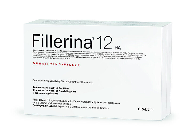 Odos priežiūra užpildanti raukšles Fillerina Densifying Filler Grade 4, 2x30 ml цена и информация | Veido kremai | pigu.lt