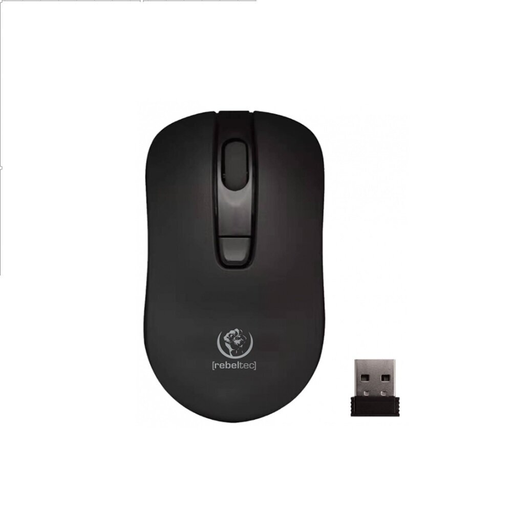 Rebeltec Galaxy Optical Wireless Bluetooth Mouse - Black / Red