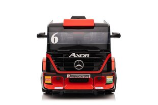 Vienvietis elektromobilis Mercedes XMX622B LCD su priekaba, raudonas kaina ir informacija | Elektromobiliai vaikams | pigu.lt