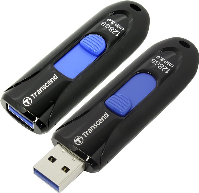 Transcend JetFlash 790K 128GB USB 3.0 kaina ir informacija | USB laikmenos | pigu.lt