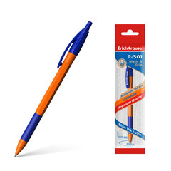 Tušinukas ErichKrause® R-301 Orange Matic&amp;Grip 0.7, mėlynas, 1vnt. kaina ir informacija | Rašymo priemonės | pigu.lt