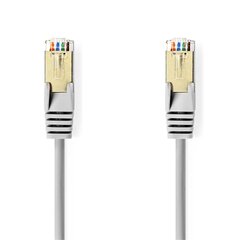 Tinklo kabelis UTP Cat5e RJ45-RJ45, pilkas, 1m kaina ir informacija | Kabeliai ir laidai | pigu.lt