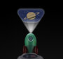 Kosmoso raketų projektorius ir naktinė šviesa National Geographic kaina ir informacija | Lavinamieji žaislai | pigu.lt