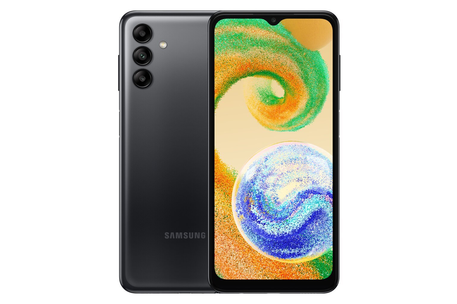 Samsung Galaxy A04s 3/32GB SM-A047FZKUEUE Black цена и информация | Mobilieji telefonai | pigu.lt