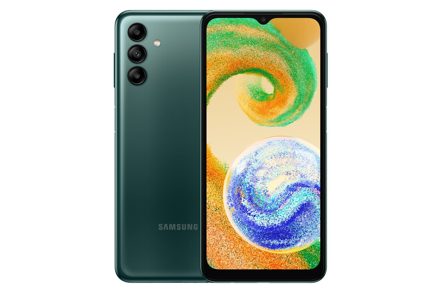 Samsung Galaxy A04s 3/32GB SM-A047FZGUEUE Green цена и информация | Mobilieji telefonai | pigu.lt