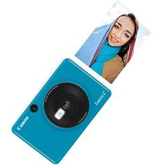 Canon Zoemini C (Inspic C/IVY CLIQ) Instant Camera Printer (Seaside Blue) + Canon Zink Photo Paper (20 sheet) цена и информация | Мгновенные фотоаппараты | pigu.lt