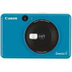 Canon Zoemini C (Seaside Blue) + 20 Canon Zink photo sheets цена и информация | Мгновенные фотоаппараты | pigu.lt