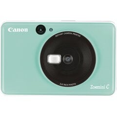 Canon Zoemini C (Mint Green) + 20 Canon Zink photo sheets kaina ir informacija | Momentiniai fotoaparatai | pigu.lt