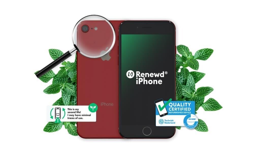 Renewd® iPhone SE 2020 128GB Red цена и информация | Mobilieji telefonai | pigu.lt