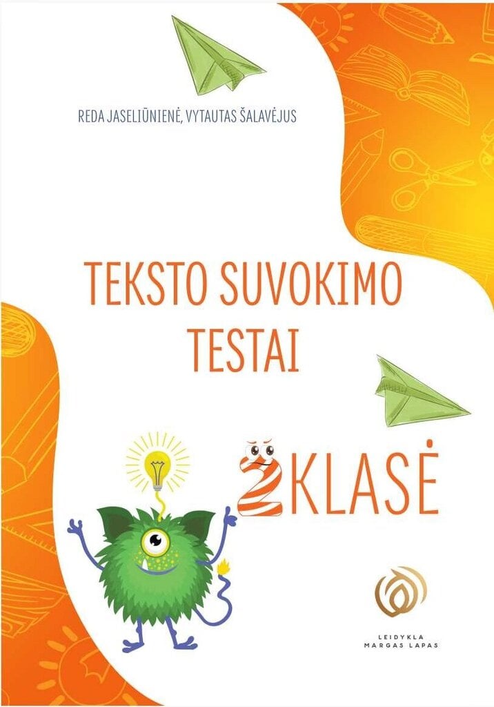 Teksto suvokimo testai 2 klasei kaina ir informacija | Enciklopedijos ir žinynai | pigu.lt