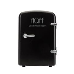 Kosmetikos mini šaldytuvas Fluff, matinė, juoda, 1 vnt. kaina ir informacija | Kosmetinės, veidrodėliai | pigu.lt