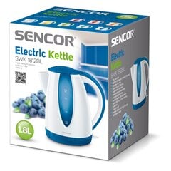 Электрический чайник Sencor SWK1812BL  цена и информация | Электрочайники | pigu.lt