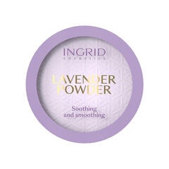 Intensyviai matizuojanti pudra levandų Ingrid Lavender Powder Soothing and Smoothing, 10g kaina ir informacija | Makiažo pagrindai, pudros | pigu.lt