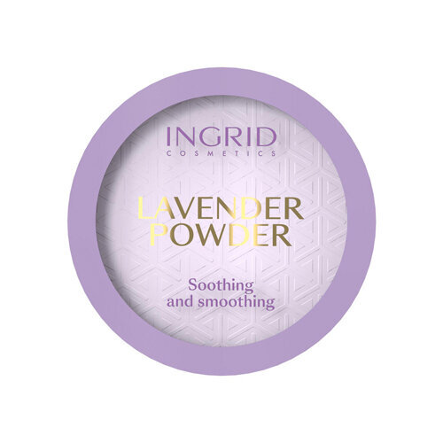 Intensyviai matizuojanti pudra levandų Ingrid Lavender Powder Soothing and Smoothing, 10g kaina ir informacija | Makiažo pagrindai, pudros | pigu.lt