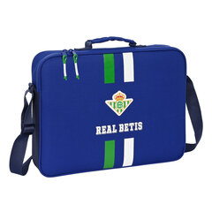 Mokyklinė kuprinė Real Betis Balompié Mėlyna (38 x 28 x 6 cm) kaina ir informacija | Kuprinės mokyklai, sportiniai maišeliai | pigu.lt