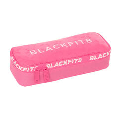 Школьный пенал BlackFit8 Glow up, розовый (22 x 5 x 8 см) цена и информация | Kanceliarinės prekės | pigu.lt