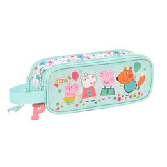 Mokyklinis dėklas Peppa Pig Cosy corner Šviesiai mėlyna (21 x 8 x 6 cm) kaina ir informacija | Kanceliarinės prekės | pigu.lt