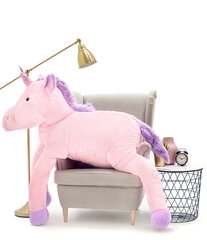 Большой Плюшевый Единорог Soso 190 См, Розовый, Мягкая Игрушка цена и информация | Мягкие игрушки | pigu.lt