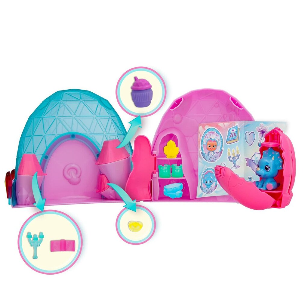 Lėlė kūdikis su priedais Cry Babies Magic Tears Dinos 12 Dalys 8 vnt. kaina ir informacija | Žaislai mergaitėms | pigu.lt