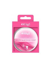 Šepetėlių ir kempinėlių muilas KillyS Soap for brushes and sponges, 30 g цена и информация | Мыло | pigu.lt