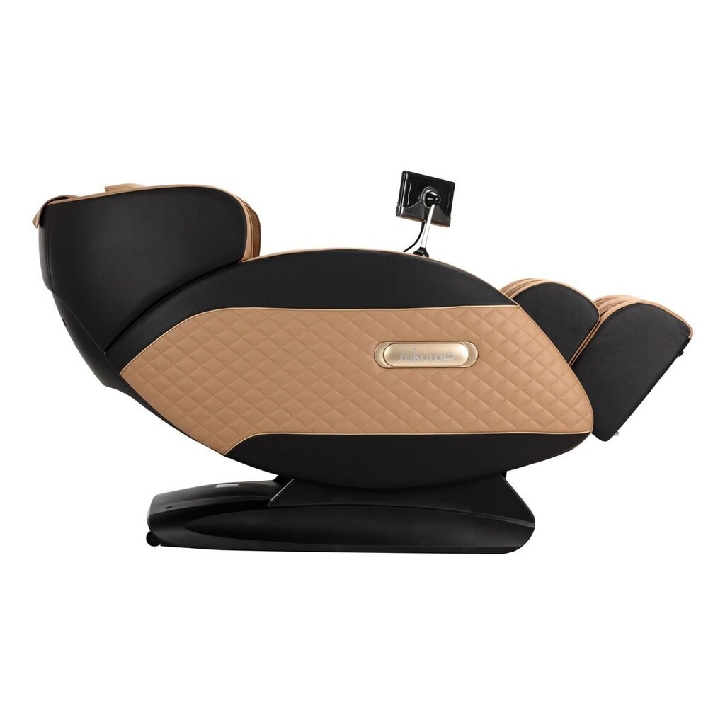 Fotelis su masažo funkcija Sakura Standart 801, rudas kaina ir informacija | Baldai grožio salonams | pigu.lt