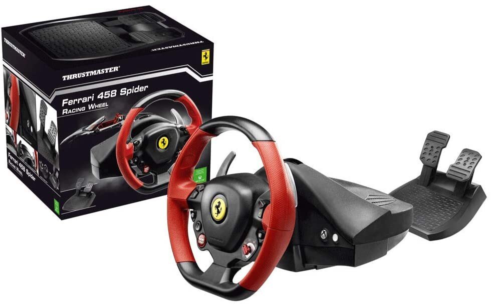 Thrustmaster Ferrari 458 цена и информация | Žaidimų vairai  | pigu.lt